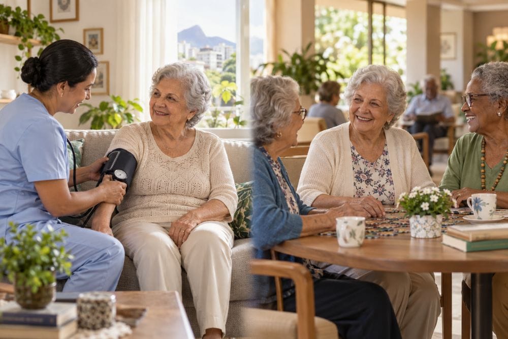 Home care ou lar de idosos: quando a família precisa tomar essa decisão? 1 Home care ou lar de idosos